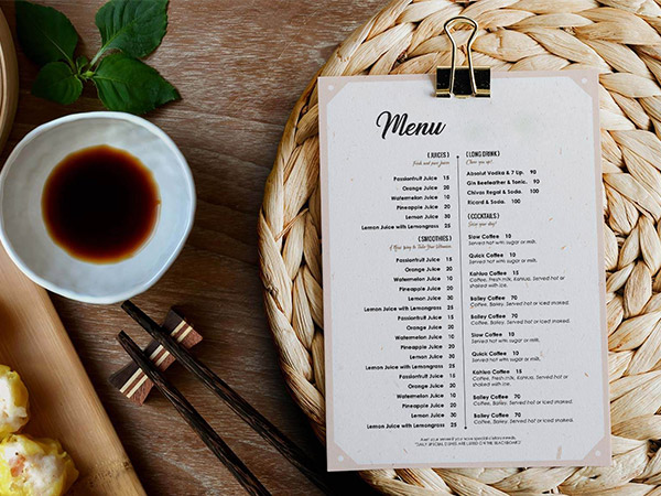 Cafe / Restaurant Menüleri